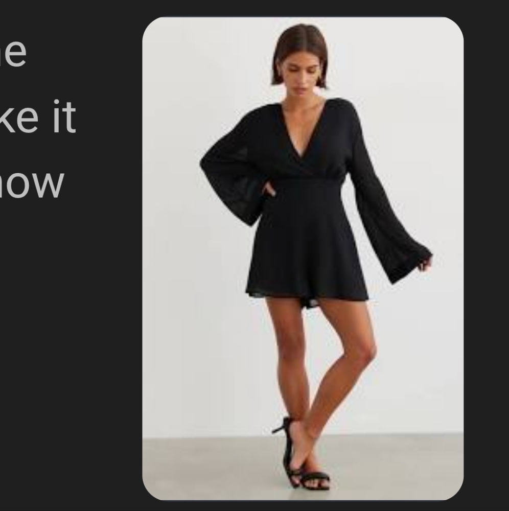 Dynamite BLACK Jumpsuit